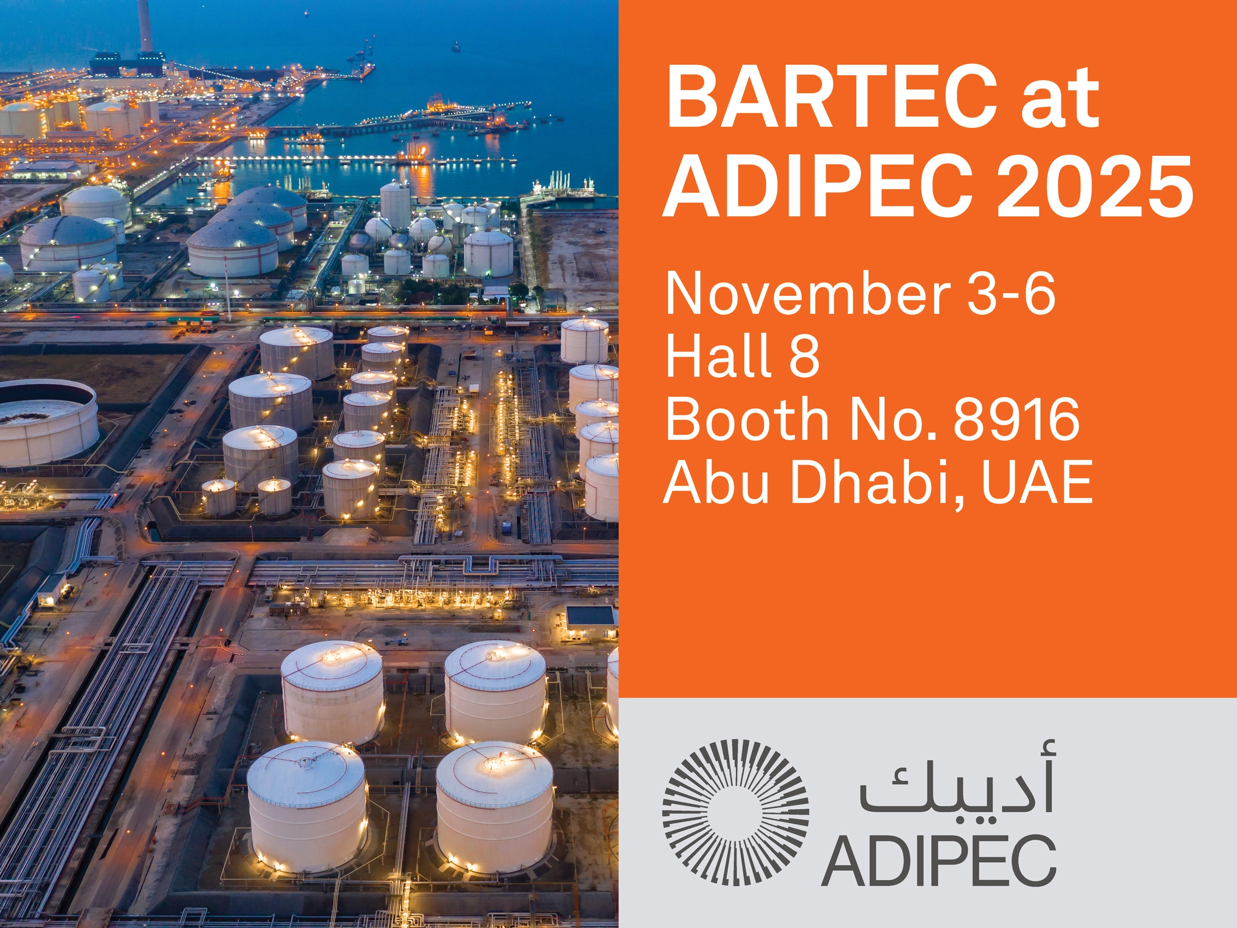 News BARTEC at ADIPEC Exhibition and Conference 2025