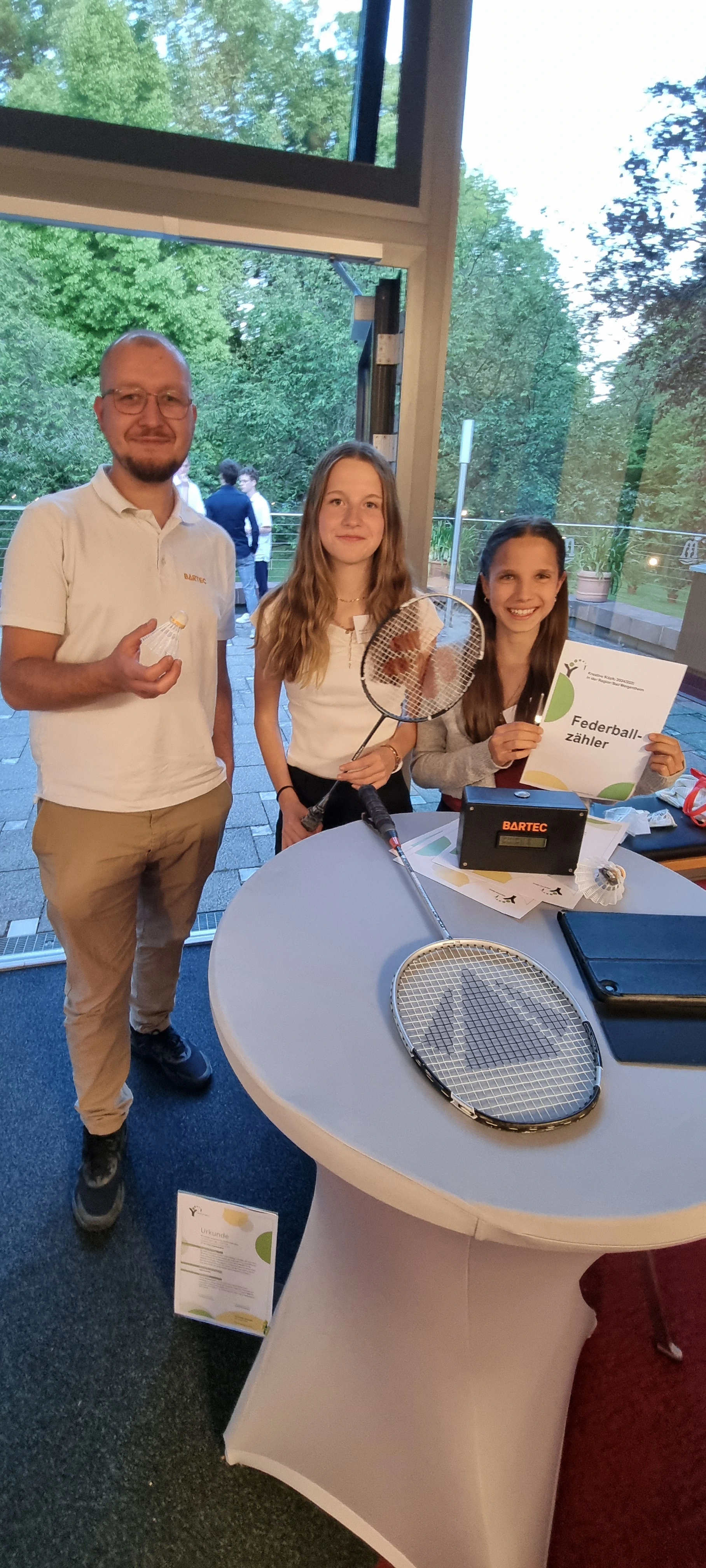 Automatischer Federballzähler Automatischer Federballzähler