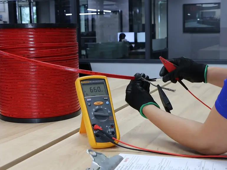 Megger test procedure