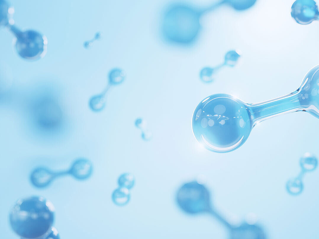 Wasserstoff-Molekül