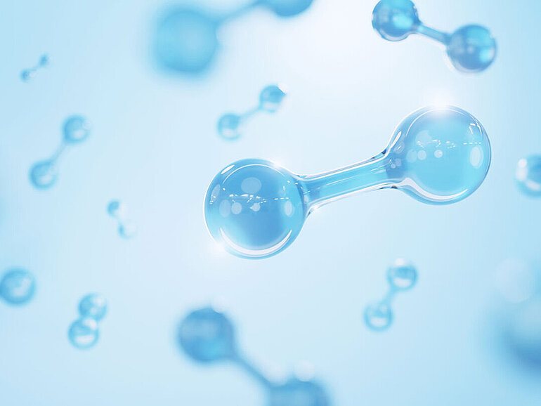 Green hydrogen molecule