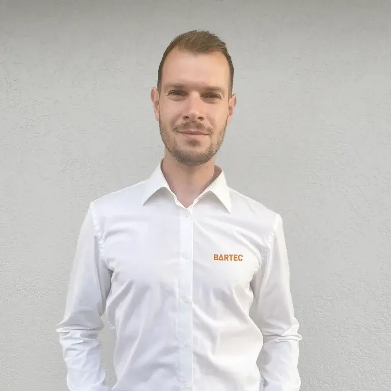 Simon Bender, Team Leiter F&E Mechanik bei BARTEC Business unit Electrical Safety Systems