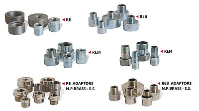 Product RE reducers and adaptors