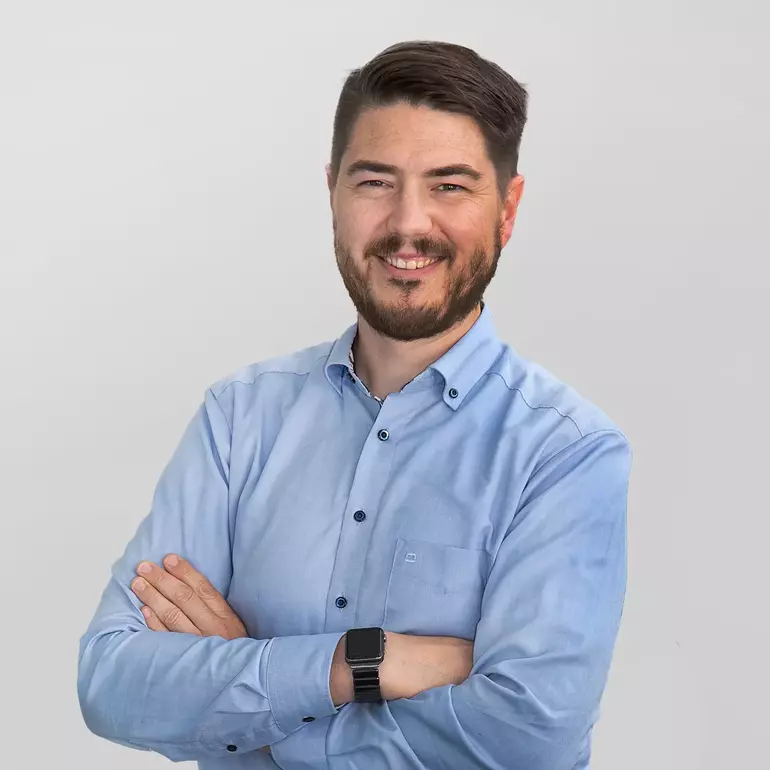 Kevin Rogers, Entwicklungsleiter am Standort Bad Mergentheim bei BARTEC