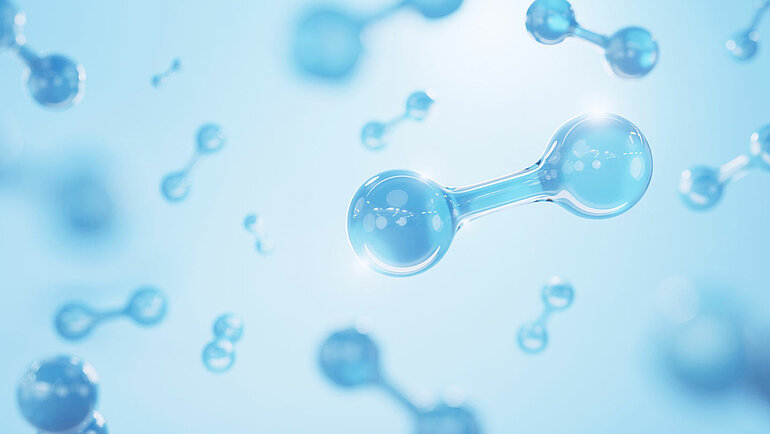 Green hydrogen molecule