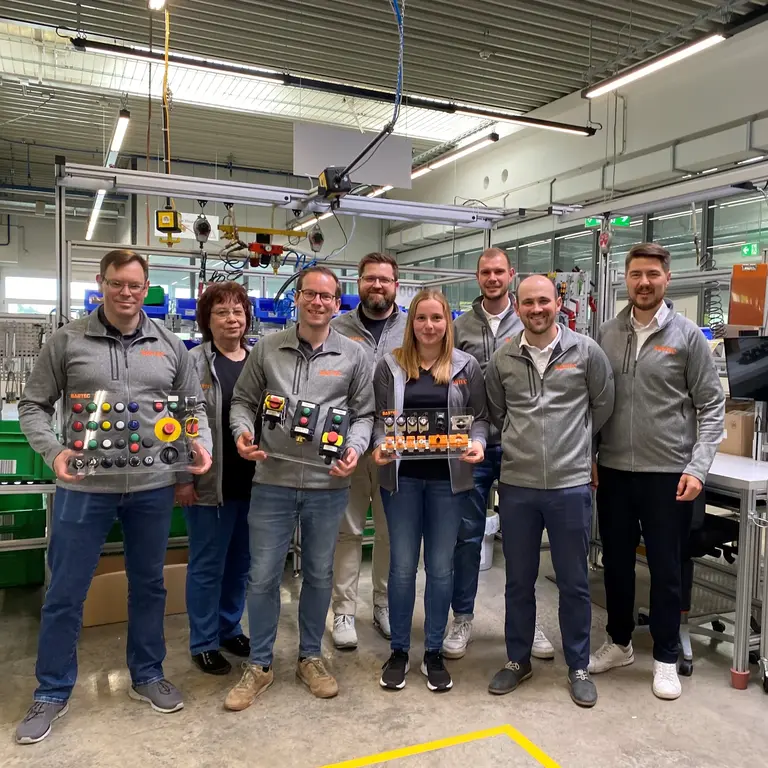 ComEx Global development team at BARTEC
