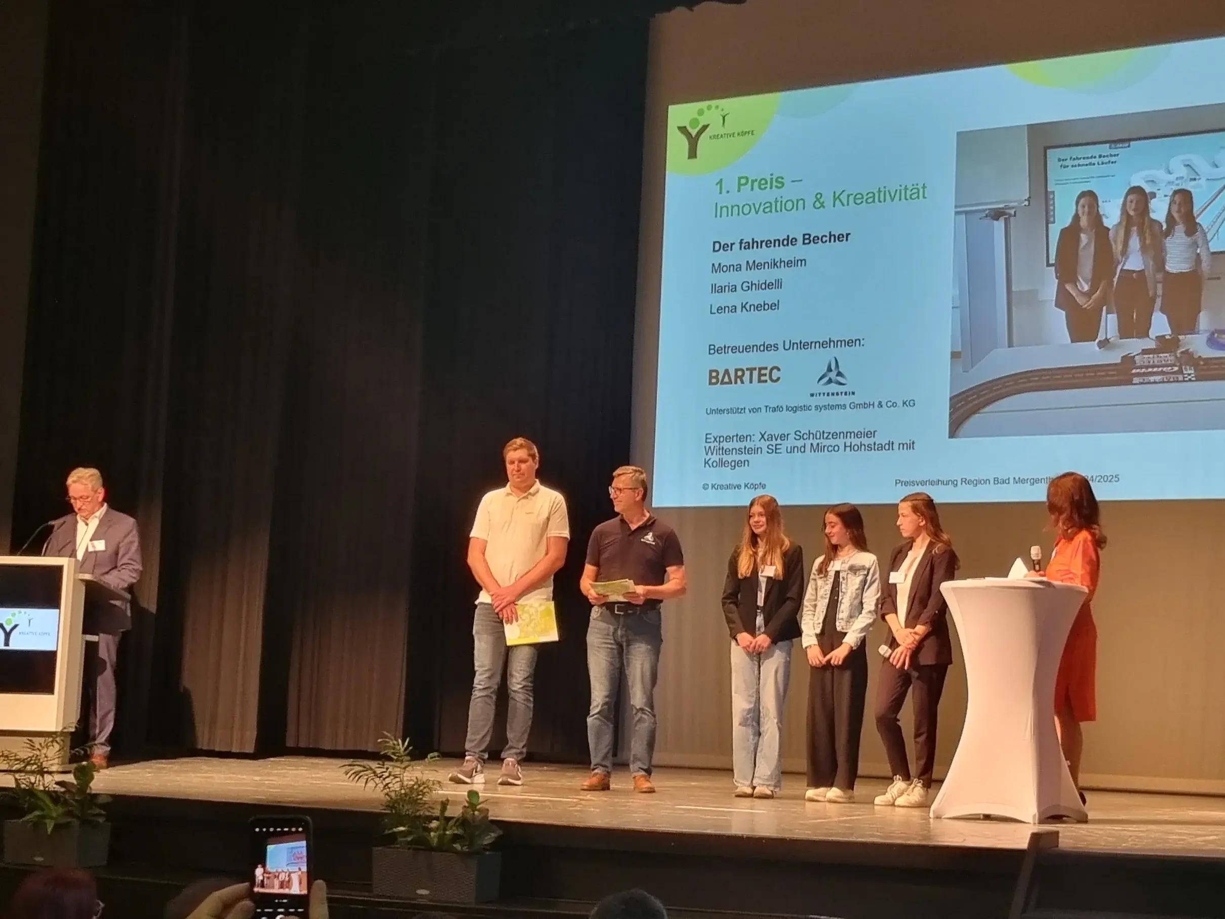Kreative Köpfe 2025 Zeremonie: 1 Platz Kreative Köpfe 2025 Zeremonie: 1 Platz